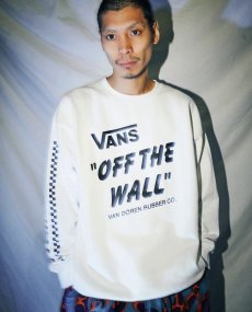 画像10: CALEE(キャリー) / × VANS Drop shoulder crew neck sweat (10)