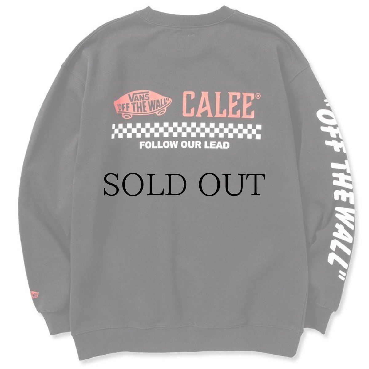 画像3: CALEE(キャリー) / × VANS Drop shoulder crew neck sweat (3)