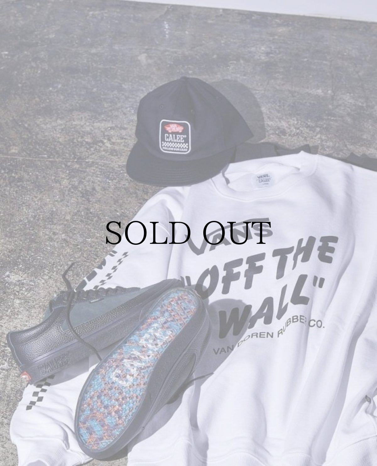 画像8: CALEE(キャリー) / × VANS FOL Wappen cap (8)