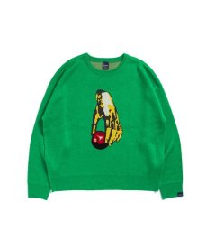 画像2: APPLEBUM(アップルバム) / "Golden Apple" Crew Sweater (2)