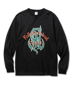 画像3: CALEE(キャリー) / CAL Logo fol L/S t-shirt -Naturally paint design- (3)