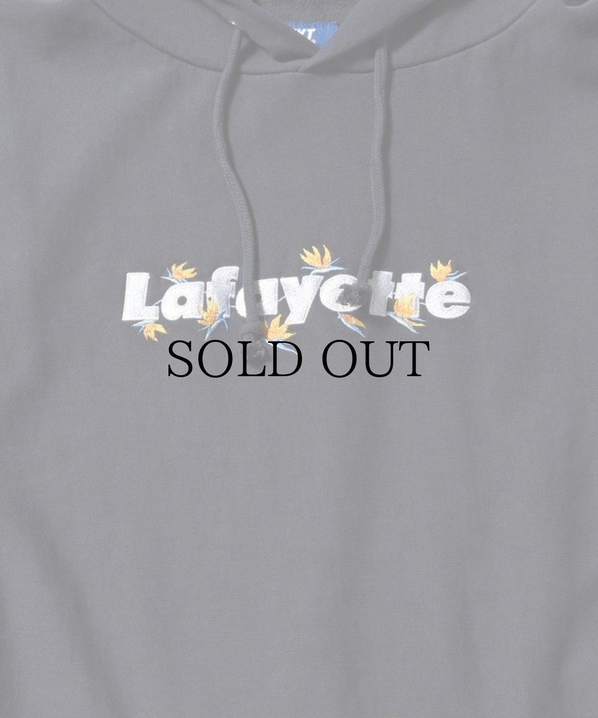 画像3: LFYT(ラファイエット) / STRELITZIA LOGO US COTTON PIGMENT DYED HOODIE (3)