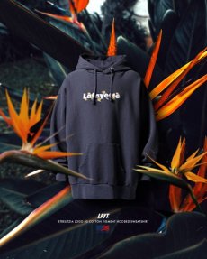 画像1: LFYT(ラファイエット) / STRELITZIA LOGO US COTTON PIGMENT DYED HOODIE (1)