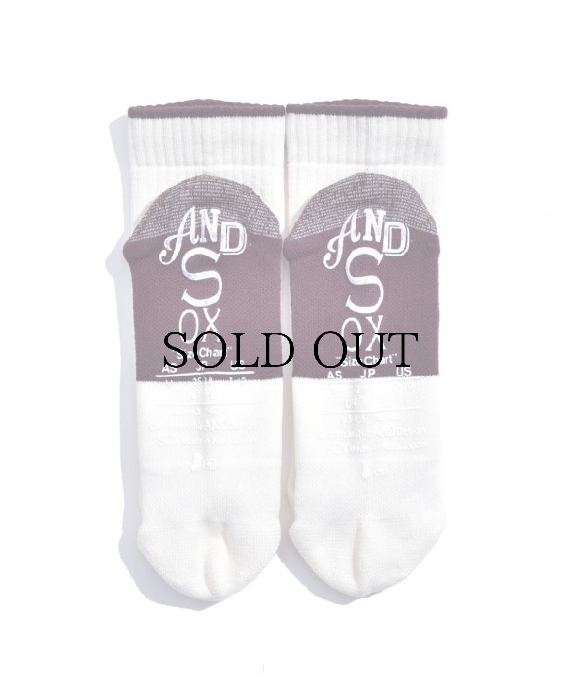 画像9: ANDSOX(アンドソックス) / SUPPORT PILE CREW (9)