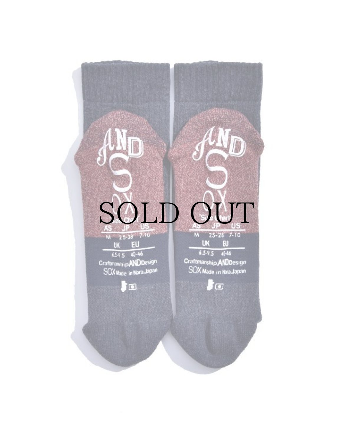 画像11: ANDSOX(アンドソックス) / SUPPORT PILE CREW (11)