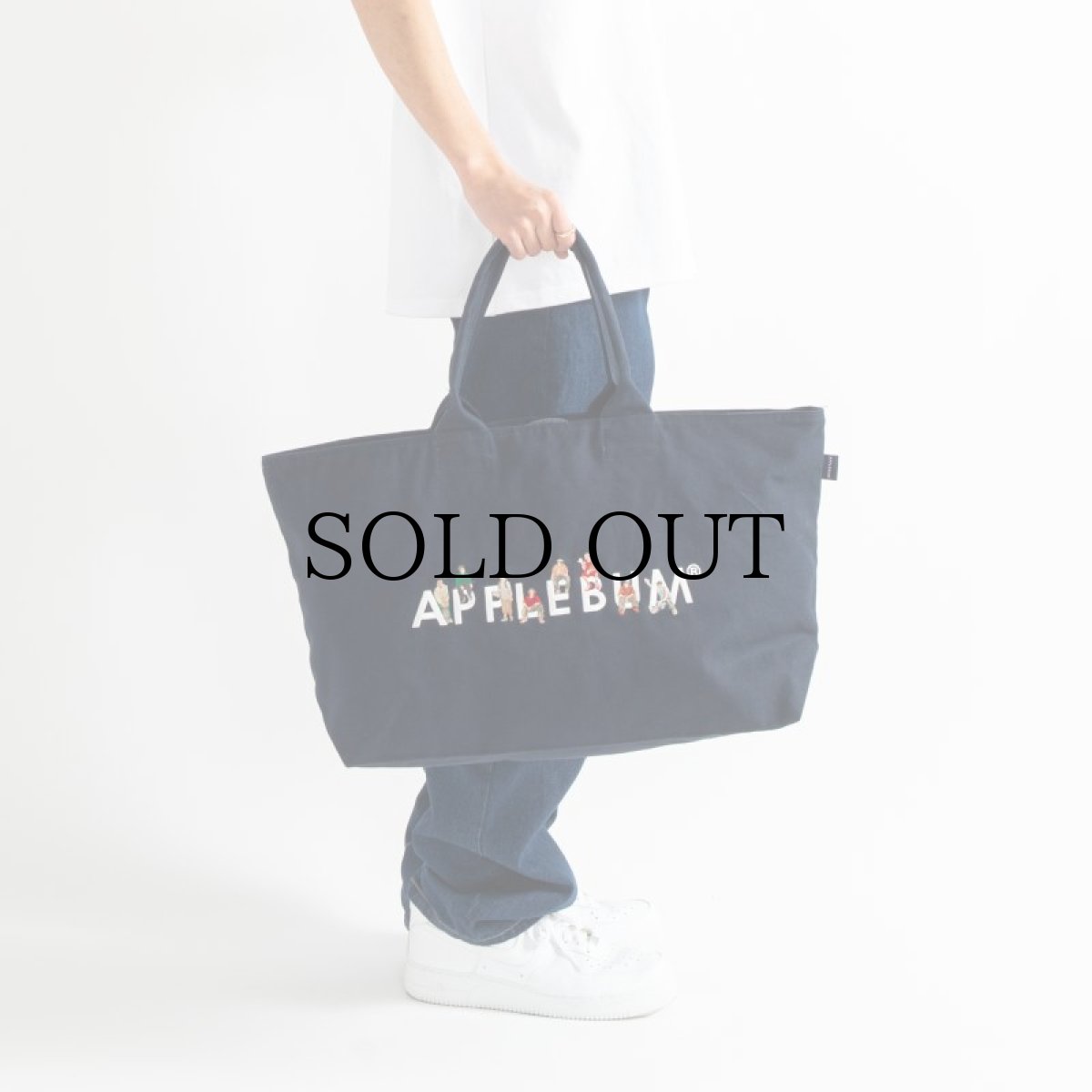 画像10: APPLEBUM(アップルバム) / "Street Logo" Canvas Zip Totebag (10)