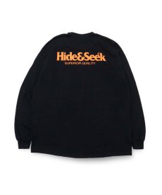 画像1: HIDEANDSEEK(ハイドアンドシーク) / Logo L/S Tee(23ss) (1)