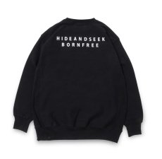 画像4: HIDEANDSEEK(ハイドアンドシーク) / BORN FREE Sweat Shirt (23ss) (4)