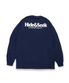 画像3: HIDEANDSEEK(ハイドアンドシーク) / Logo L/S Tee(23ss) (3)