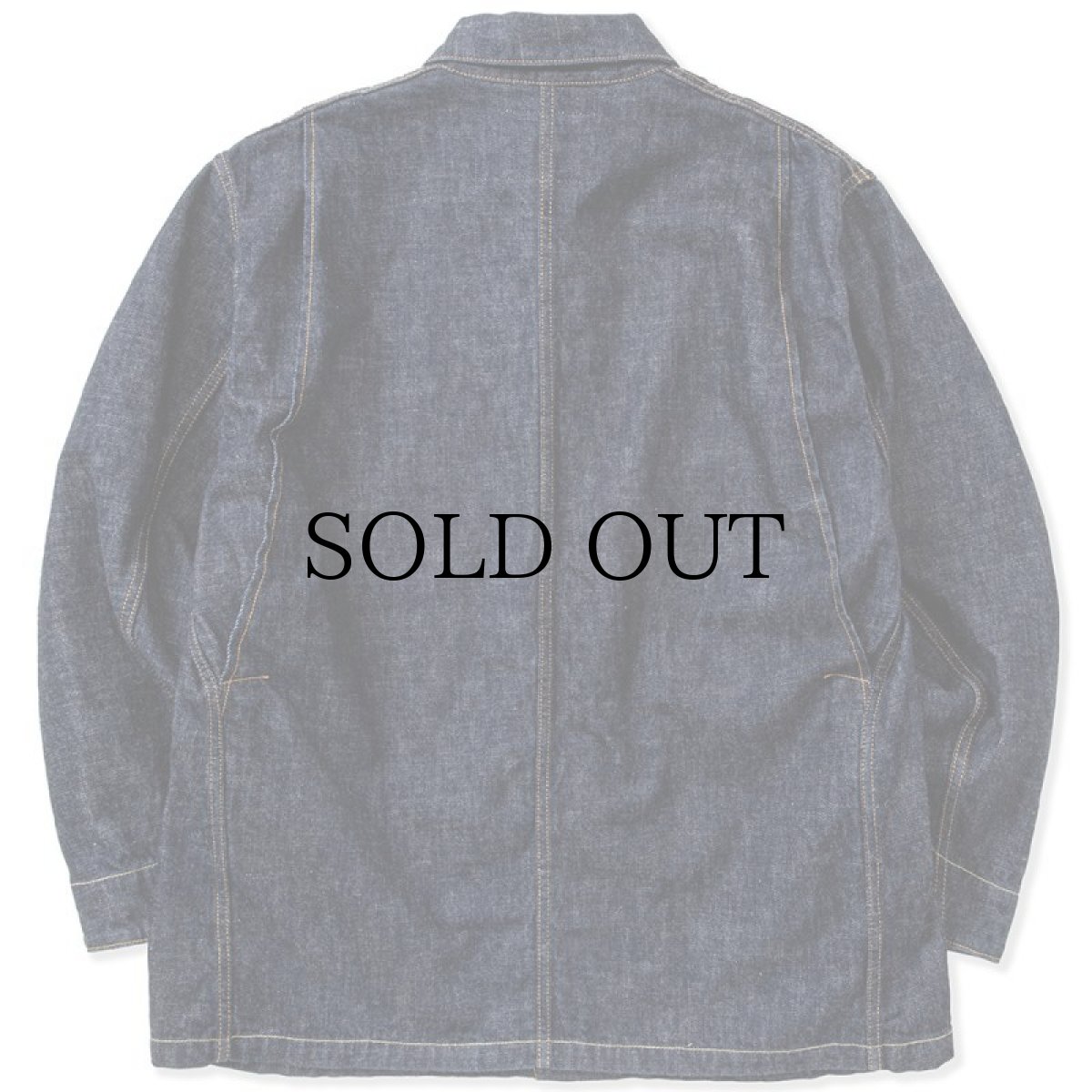 画像3: CALEE(キャリー) / Vintage type denim coverall (3)