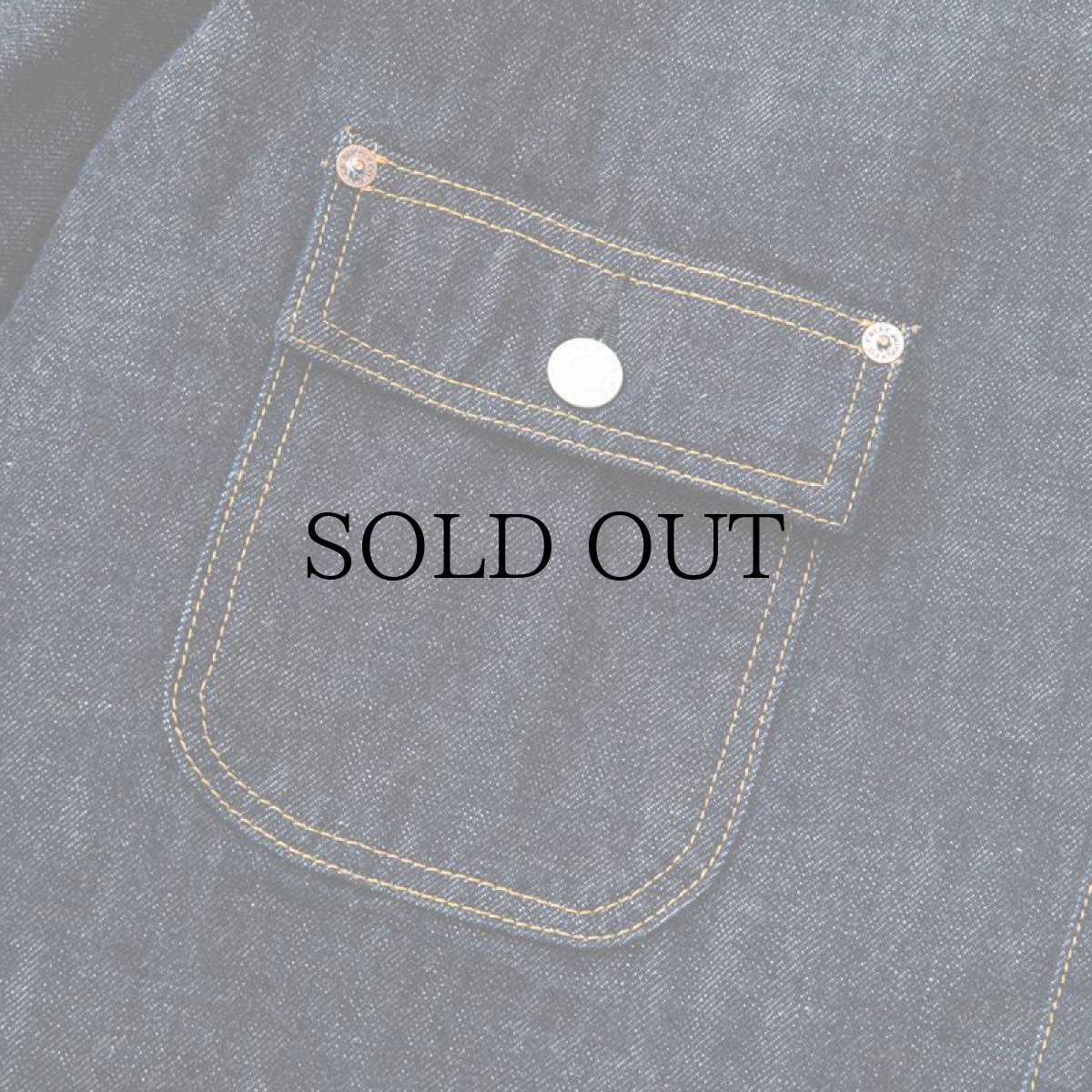 画像5: CALEE(キャリー) / Vintage type denim coverall (5)