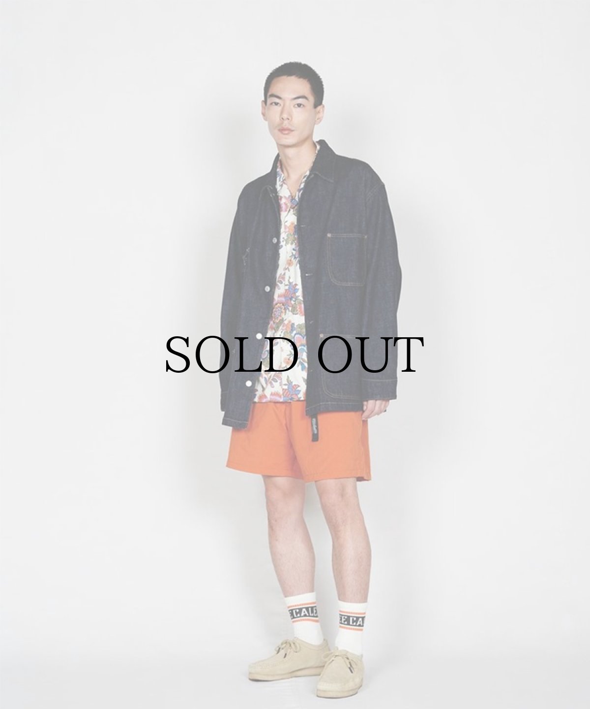 画像9: CALEE(キャリー) / Vintage type denim coverall (9)