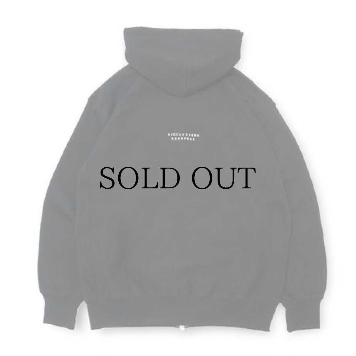 画像3: HIDEANDSEEK(ハイドアンドシーク) / H Hooded Sweat Shirt(23ss) (3)