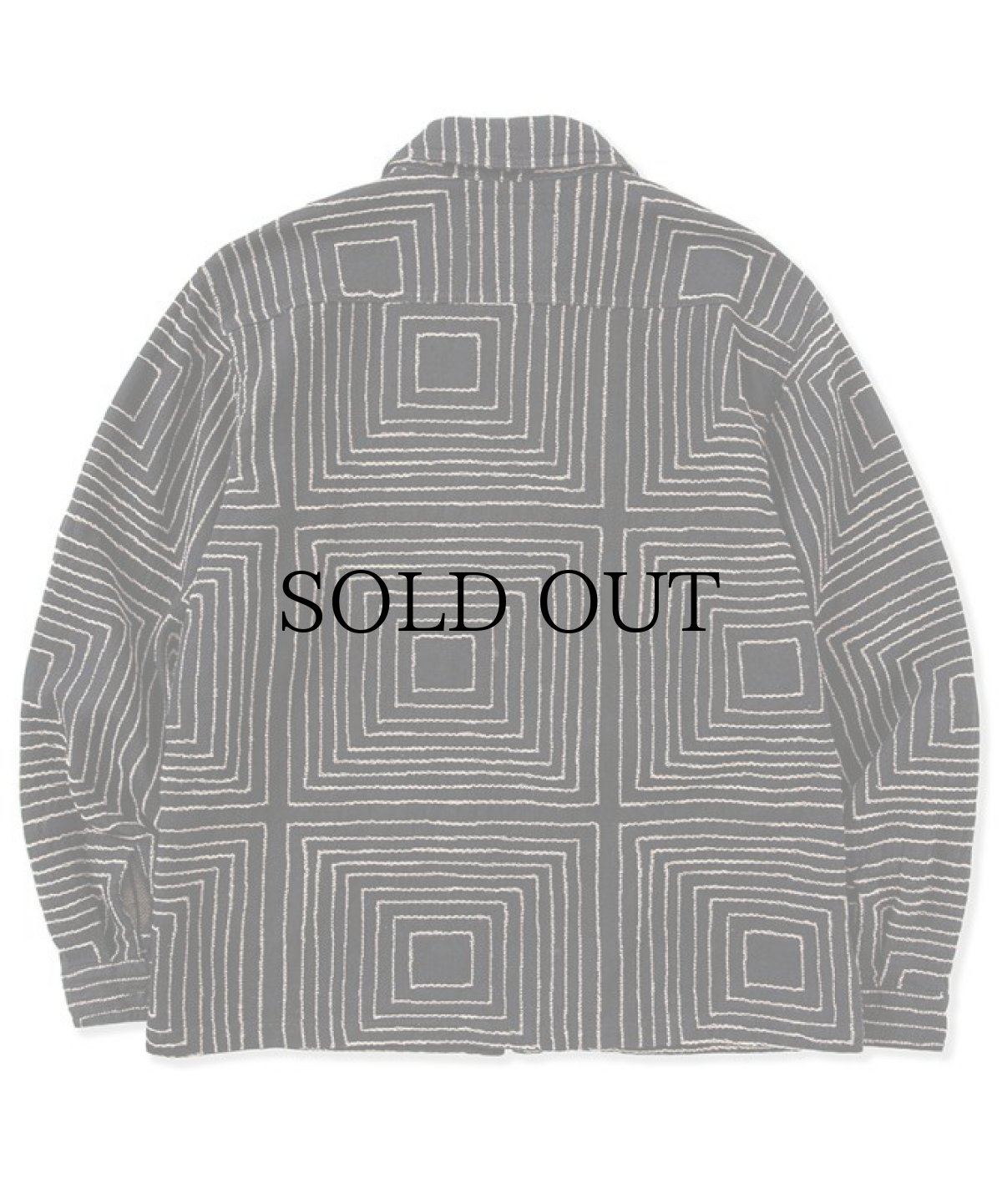 画像2: CALEE(キャリー) / Square jacquard denim swing top (2)