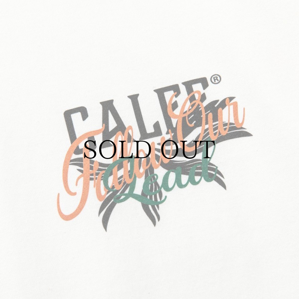 画像7: CALEE(キャリー) / Drop shoulder CALEE FOL logo L/S t-shirt (7)