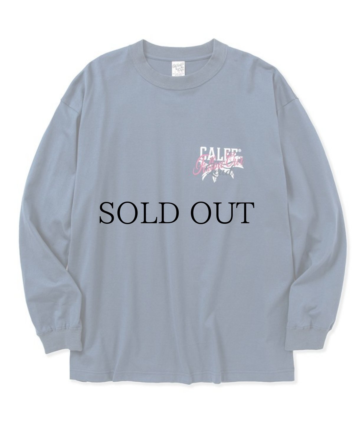 画像5: CALEE(キャリー) / Drop shoulder CALEE FOL logo L/S t-shirt (5)