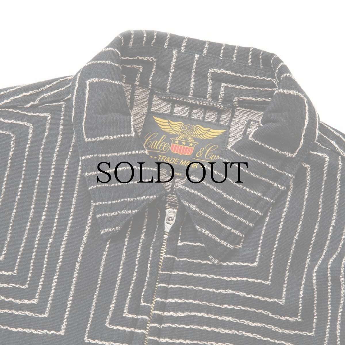 画像3: CALEE(キャリー) / Square jacquard denim swing top (3)