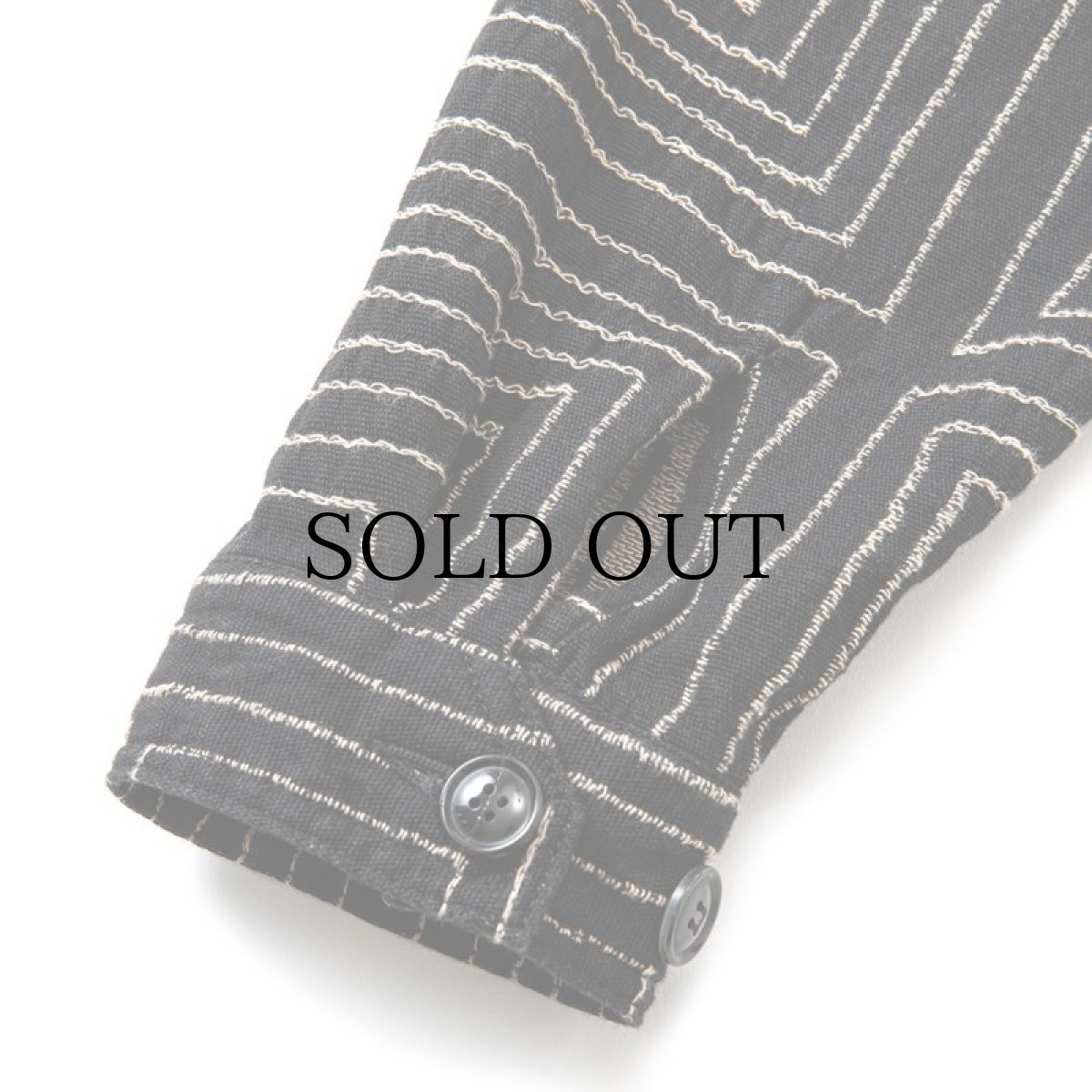 画像5: CALEE(キャリー) / Square jacquard denim swing top (5)