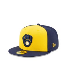 画像1: NEW ERA / 59FIFTY MLBオンフィールド ミルウォーキー・ブリュワーズ (1)