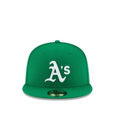 画像2: NEW ERA / 59FIFTY MLBオンフィールド オークランド・アスレチックス (2)