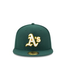 画像2: NEW ERA / 59FIFTY MLBオンフィールド オークランド・アスレチックス (2)