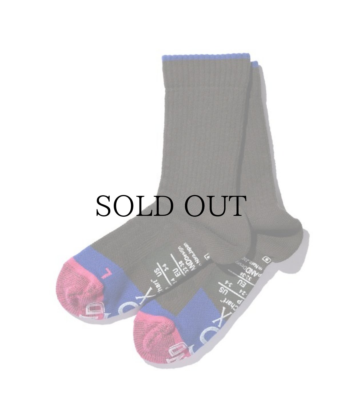 画像9: ANDSOX(アンドソックス) / SUPPORT PILE ANKLE (9)