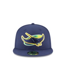 画像2: NEW ERA / 59FIFTY MLBオンフィールド タンパベイ・レイズ (2)