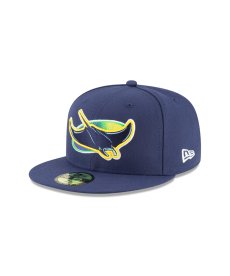 画像1: NEW ERA / 59FIFTY MLBオンフィールド タンパベイ・レイズ (1)