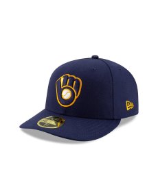 画像1: NEW ERA / LP 59FIFTY MLBオンフィールド ミルウォーキー・ブリュワーズ (1)