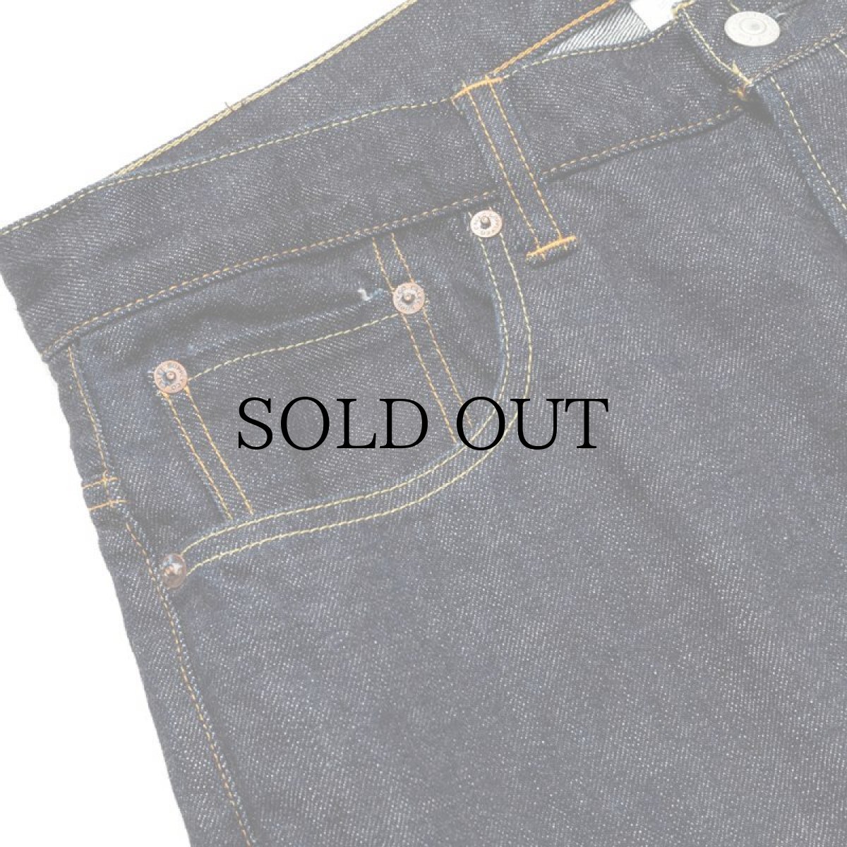 画像4: CALEE(キャリー) / Vintage reproduct tapered denim pants (4)