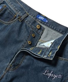 画像7: 【30%OFF】LFYT(ラファイエット) / ALL OVER EMBLEM DENIM PANTS BAGGIE FIT (7)