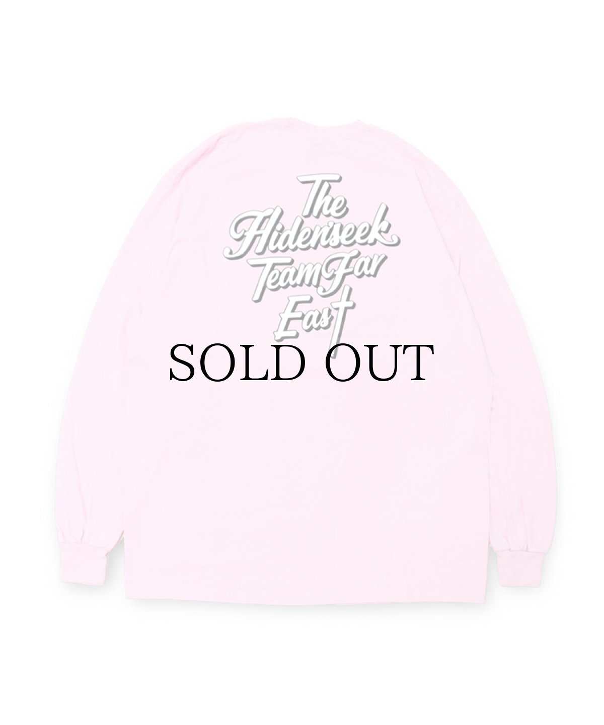 画像3: HIDEANDSEEK(ハイドアンドシーク) / Cursive L/S Tee(23ss) (3)