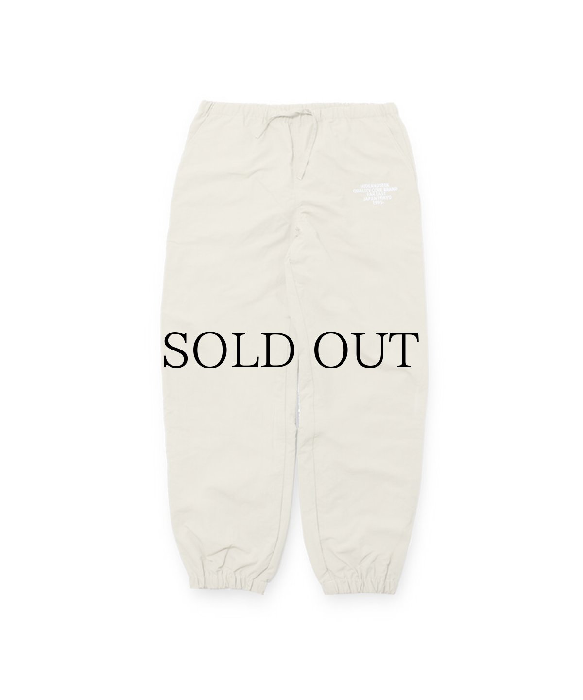 画像2: HIDEANDSEEK(ハイドアンドシーク) / Track Pant(23ss) (2)