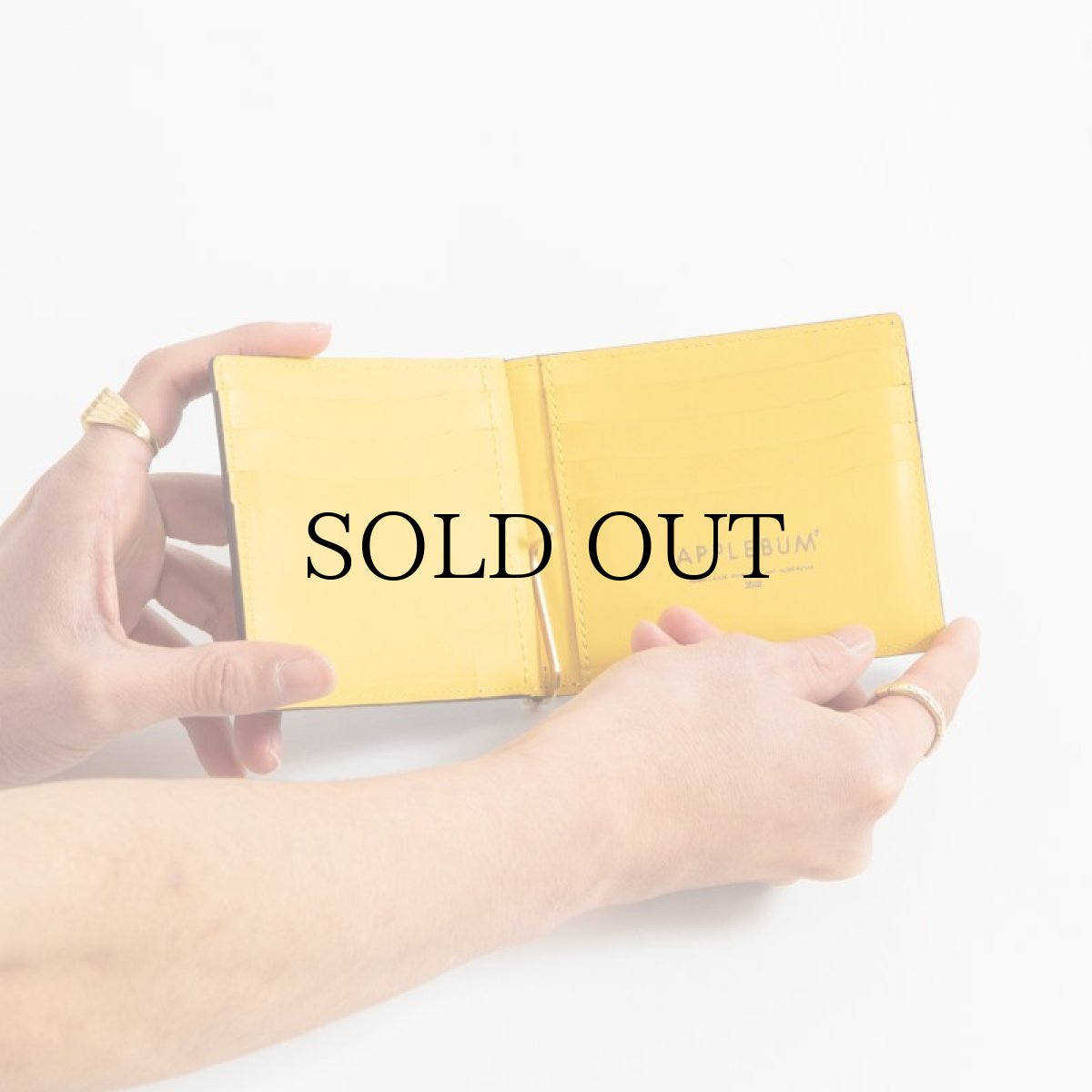 画像12: APPLEBUM(アップルバム) / Leather Money Clip Wallet (12)