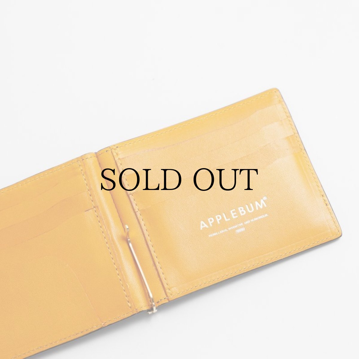 画像7: APPLEBUM(アップルバム) / Leather Money Clip Wallet (7)