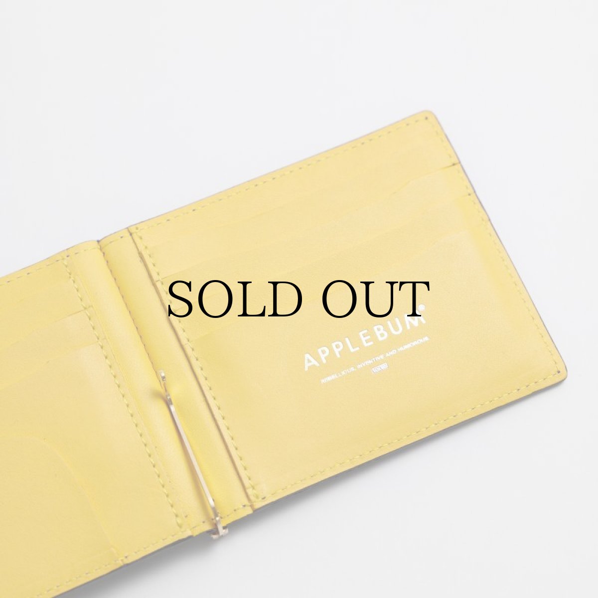 画像8: APPLEBUM(アップルバム) / Leather Money Clip Wallet (8)