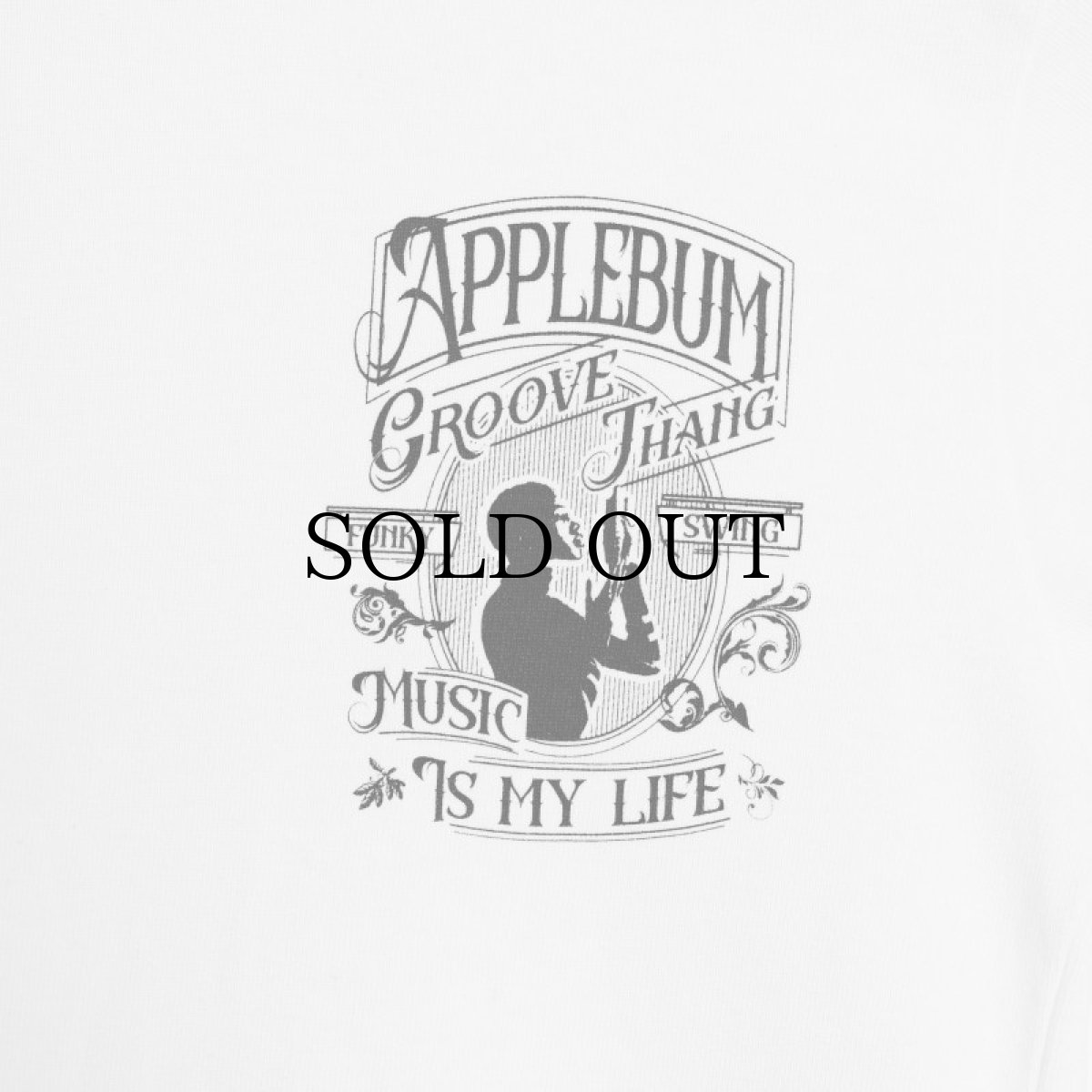 画像3: APPLEBUM(アップルバム) / "Music is My Life" T-shirt (3)