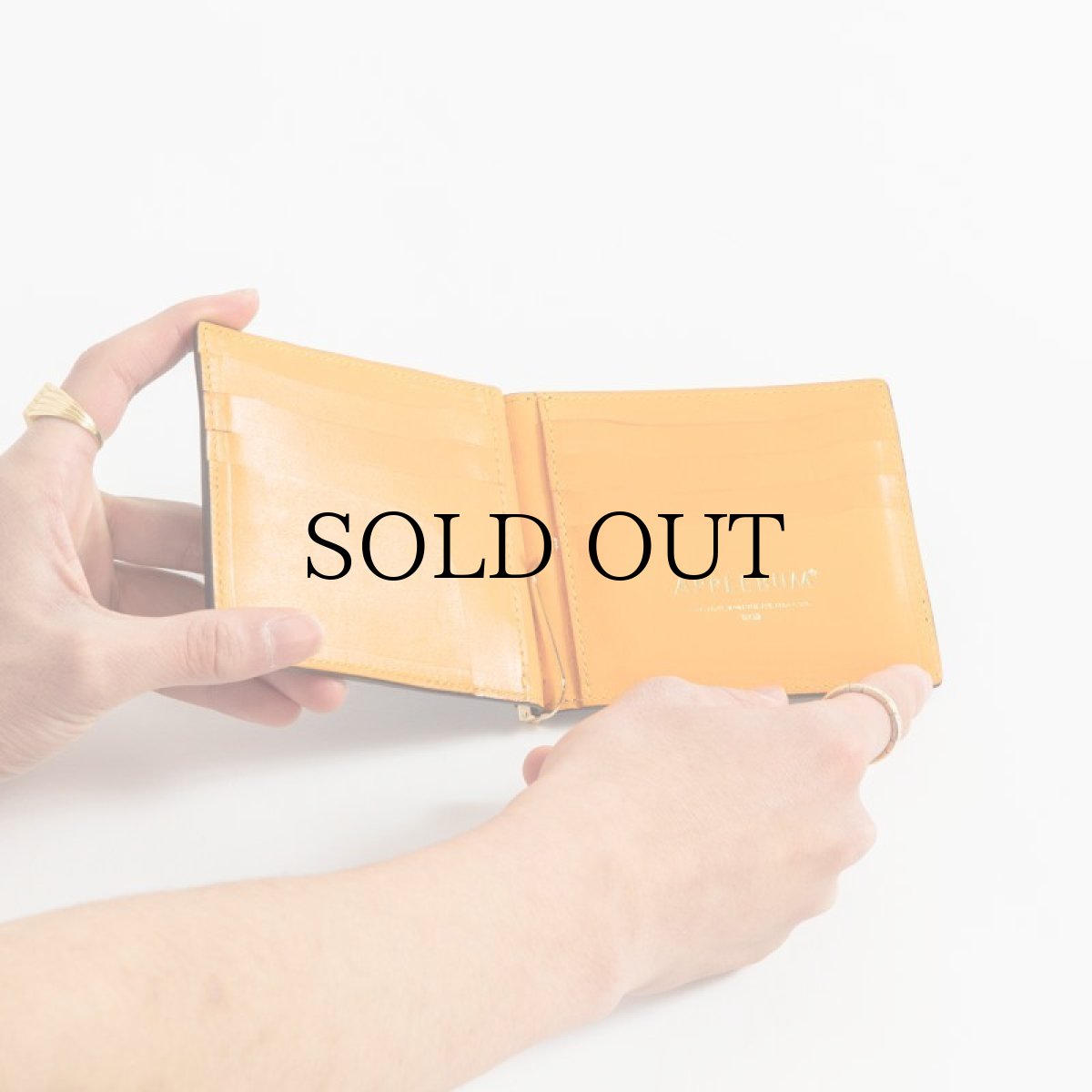 画像11: APPLEBUM(アップルバム) / Leather Money Clip Wallet (11)