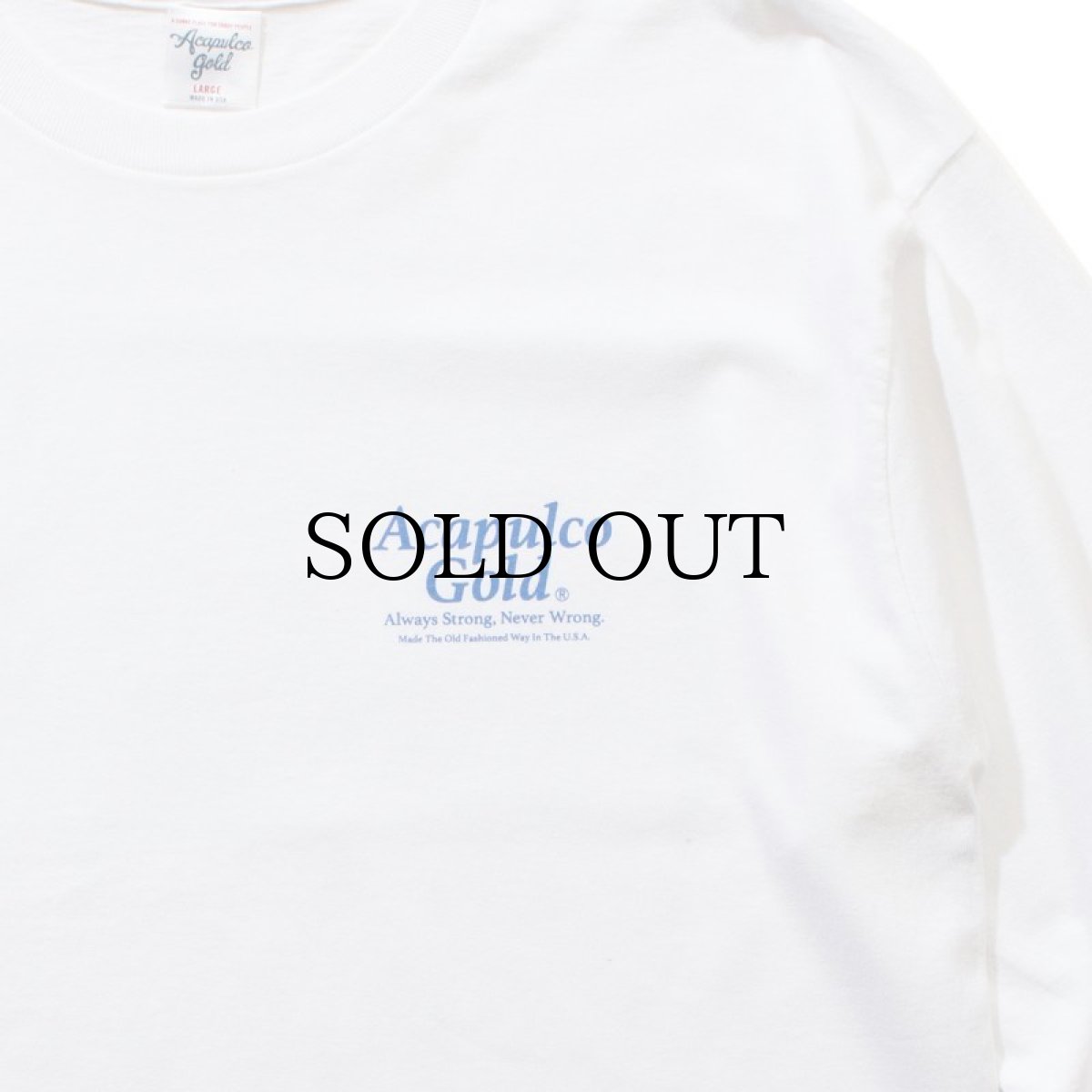 画像13: 【50%OFF】ACAPULCO GOLD / DO NOT ASK ME LS TEE (13)