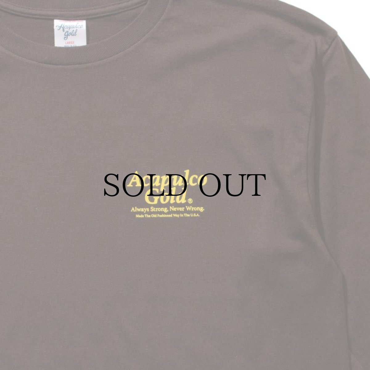 画像11: 【50%OFF】ACAPULCO GOLD / DO NOT ASK ME LS TEE (11)