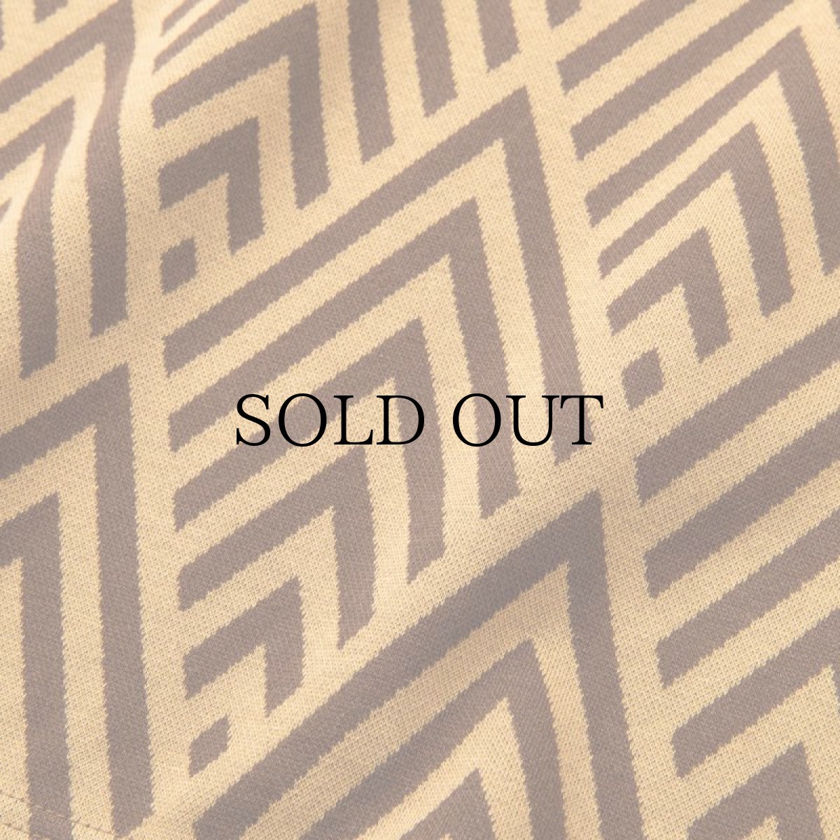 画像5: CALEE(キャリー) / 22 Gauge double jacquard wide shilhouette S/S cutsew (5)