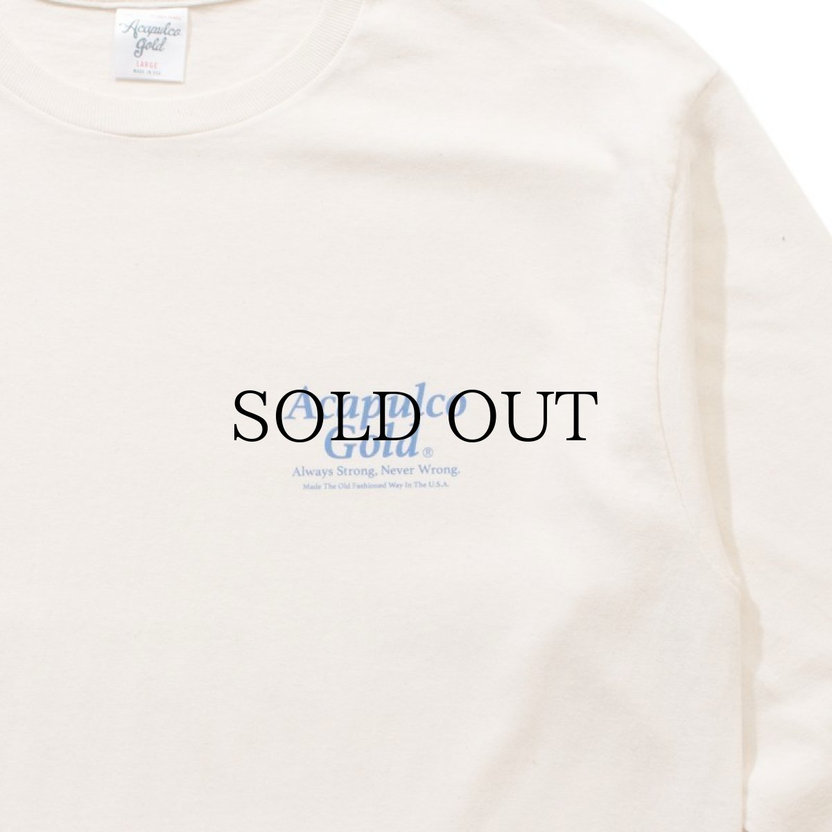 画像12: 【50%OFF】ACAPULCO GOLD / DO NOT ASK ME LS TEE (12)