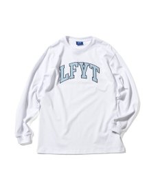 画像2: 【30%OFF】LFYT(ラファイエット) / STRIPED LFYT ARCH LOGO L/S TEE (2)