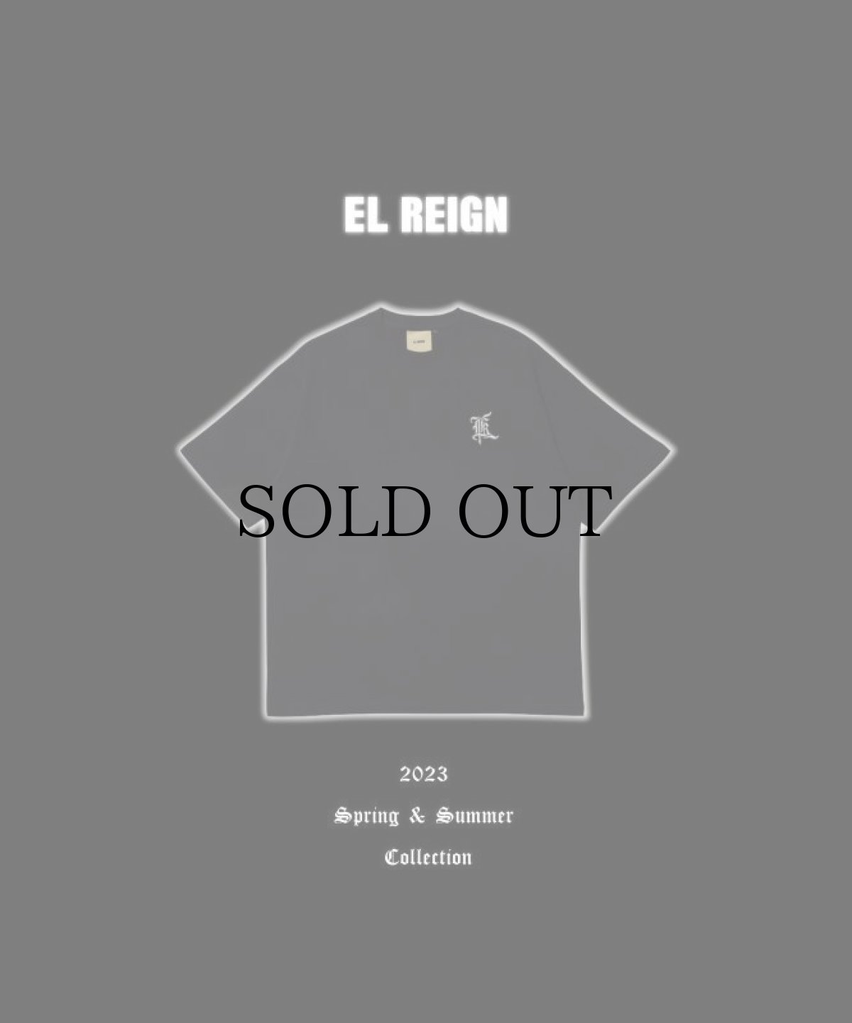 画像1: EL REIGN / "GORE" LOGO SHORT SLEEVE TEE (1)