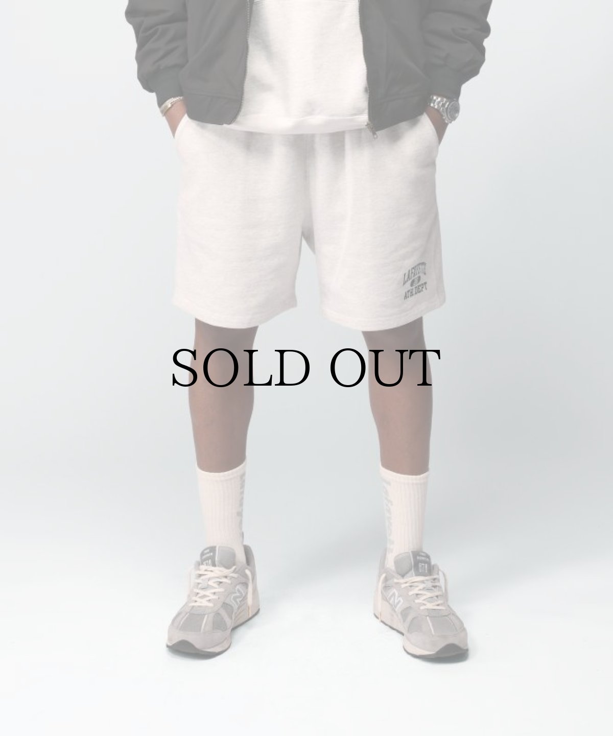 画像6: 【30%OFF】LFYT(ラファイエット) / WORN OUT ATHELTICS SWEAT SHORTS  (6)