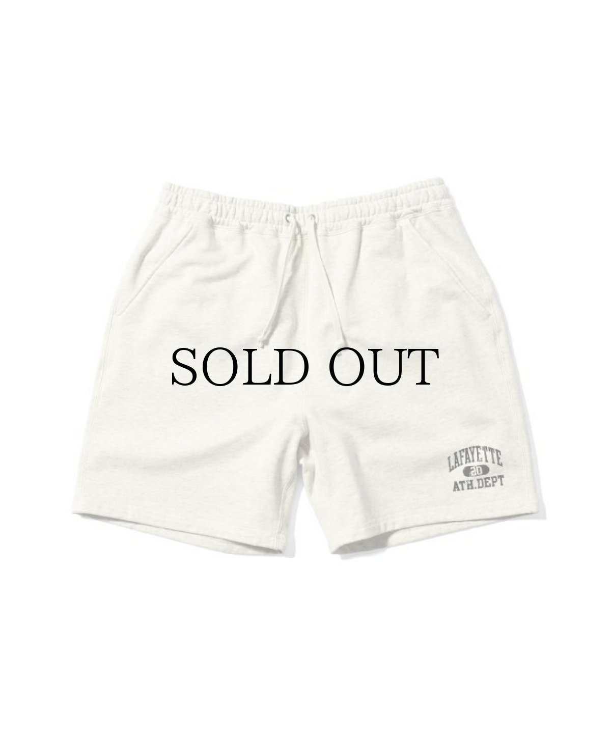 画像2: 【30%OFF】LFYT(ラファイエット) / WORN OUT ATHELTICS SWEAT SHORTS  (2)