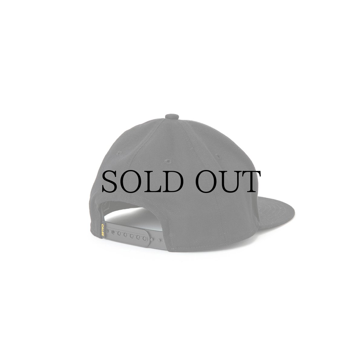 画像4: CALEE(キャリー) / CALEE Logo classic wappen twill cap (4)