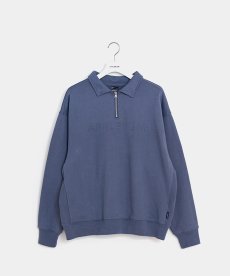 画像1: APPLEBUM(アップルバム) / Solid Color Half Zip Sweat (1)