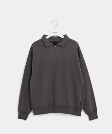 画像2: APPLEBUM(アップルバム) / Solid Color Half Zip Sweat (2)