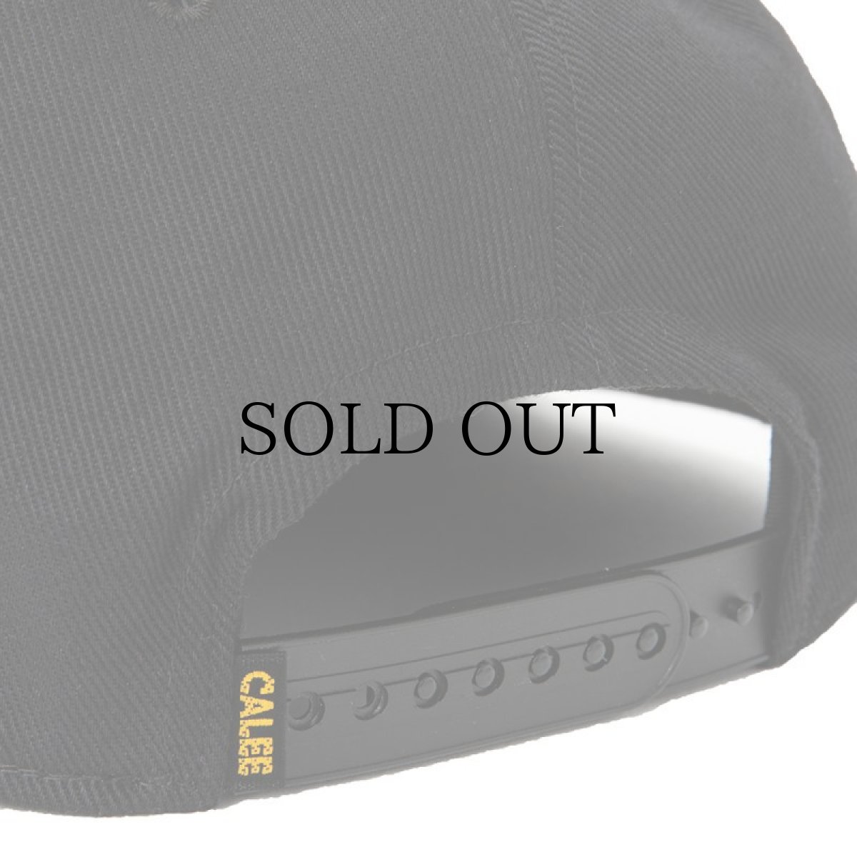 画像6: CALEE(キャリー) / CALEE Logo classic wappen twill cap (6)